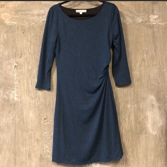 SOLD⭐️NWT⭐️ LOFT Petite Blue Dress - XSP - Picture 4 of 8